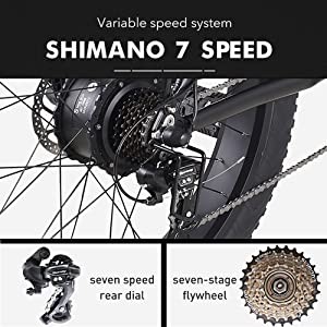 7-speed Shimano