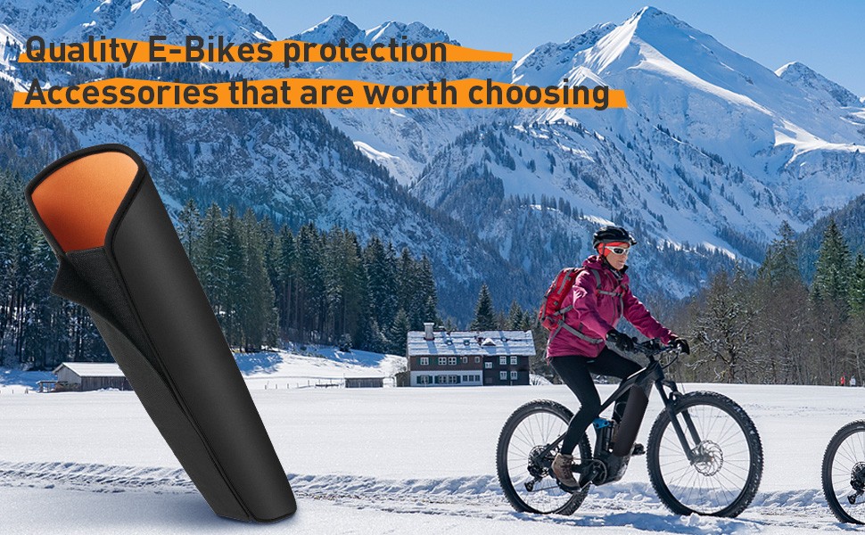 Protective Case Ebike Battery Cover Bike Frame Bag Battery Cover E-bike Battery Protective Case