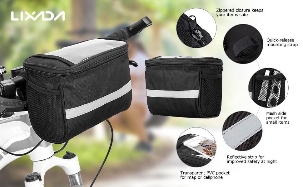 bicycle handlebar bag