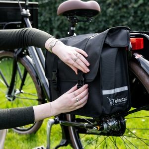 Ekostar bicycle bag easy to close